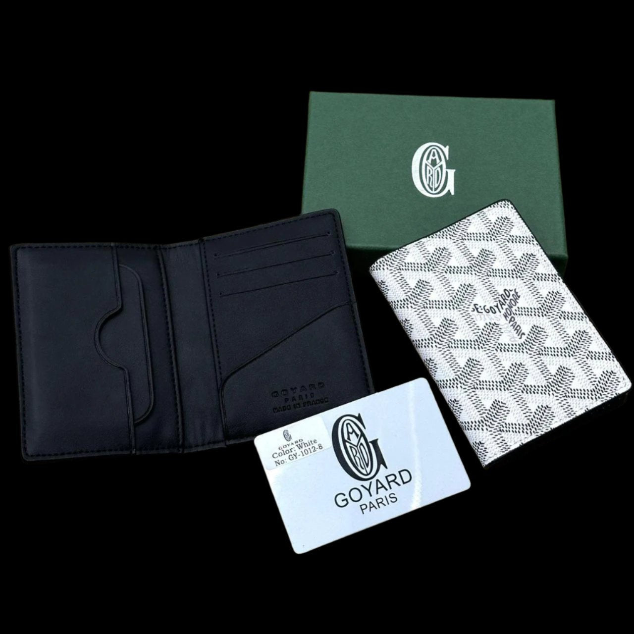 Goyard Wallet White