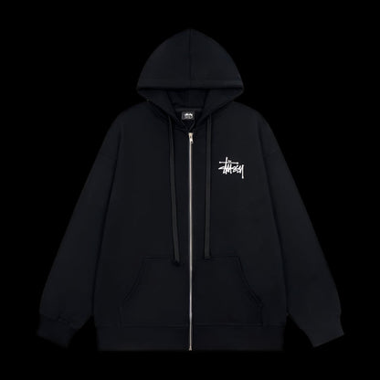 Basic Stussy hoodies zip-up