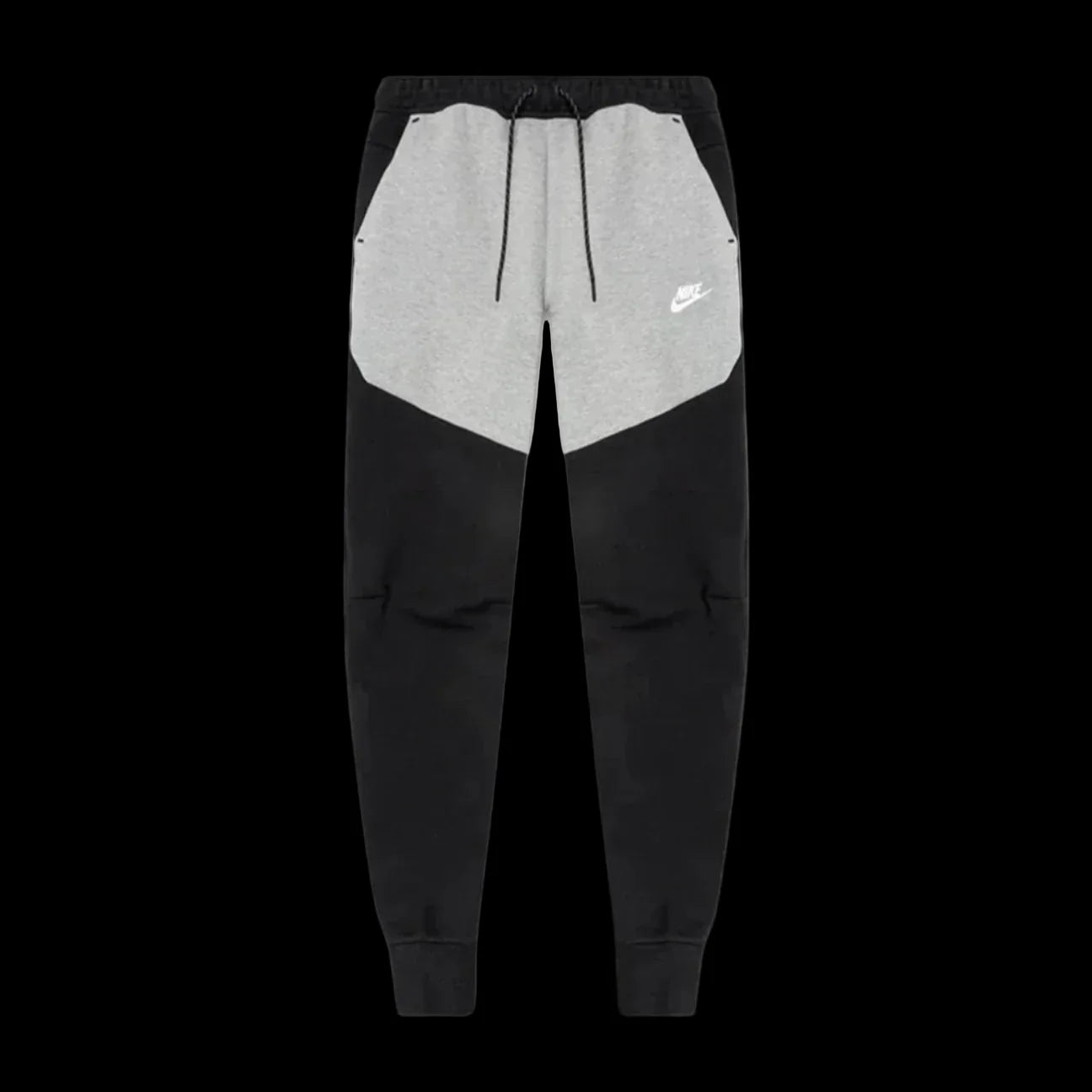 Nike Tech Fleece Black & Grey Joggers