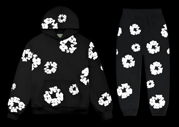 Denim Tears The Cotton Wreath Set Black