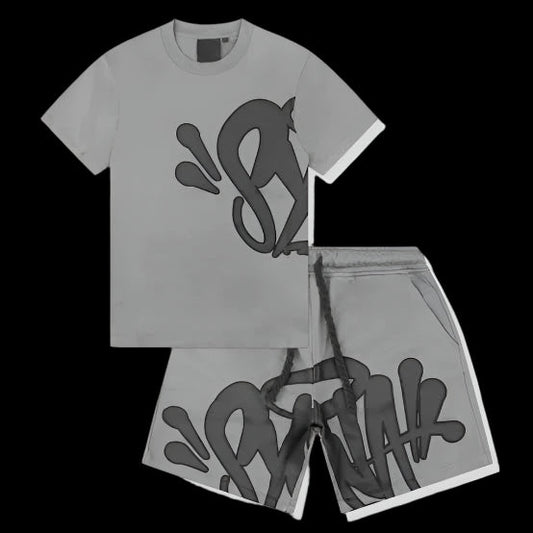 Syna World Short Set Grey