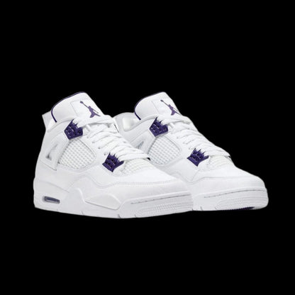 Purple Metallic Jordan 4s