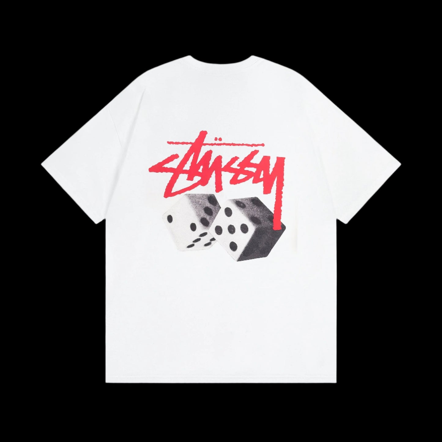 Stussy diceroll T-shirt "White"