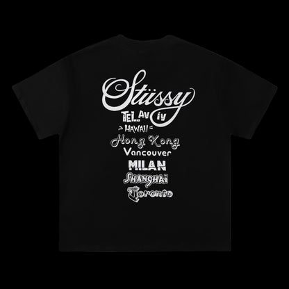 Stussy FW23 Stussy New World Tour Letter