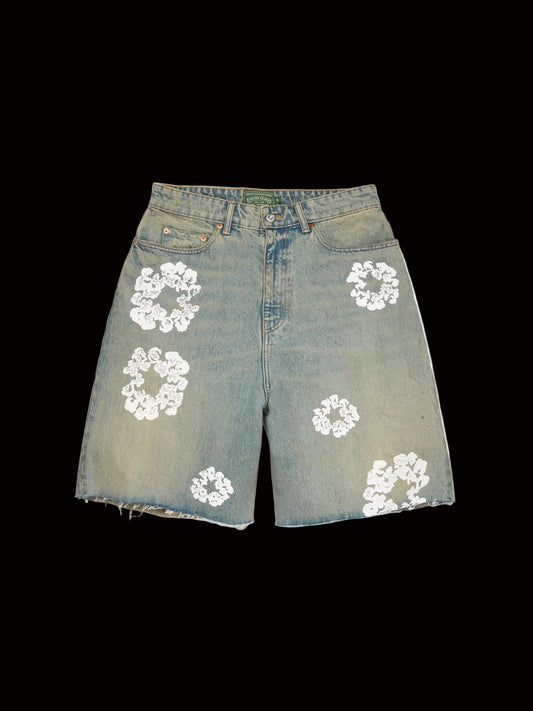 Denim Tears Cotton Dirty Wash Shorts