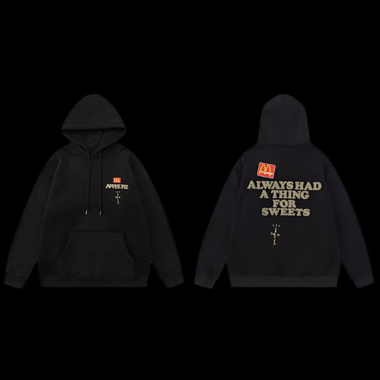 Cactus Jack X McDonalds Hoodie Black