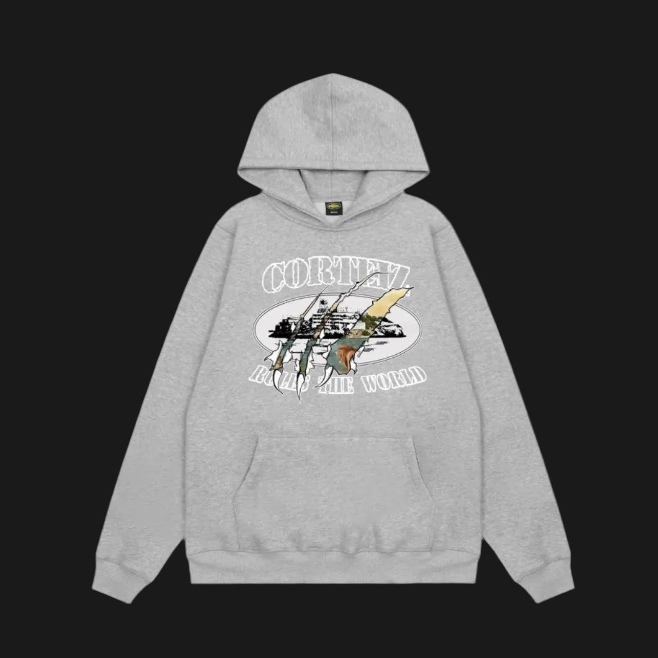Corteiz RTW Hoodie Grey