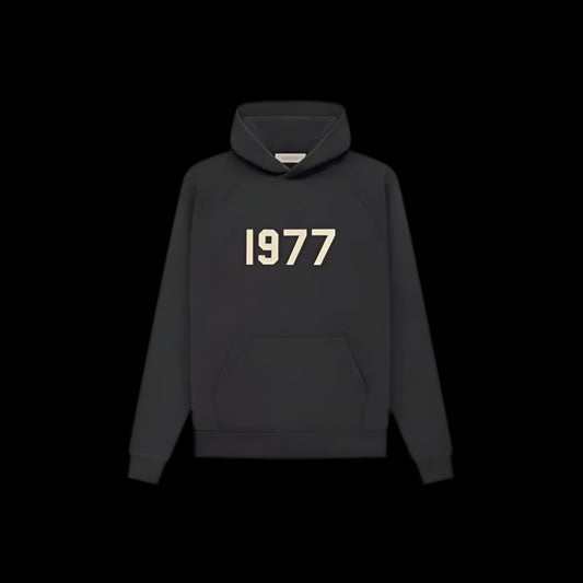 Essentials Fear Of God 1977 Hoodie Black