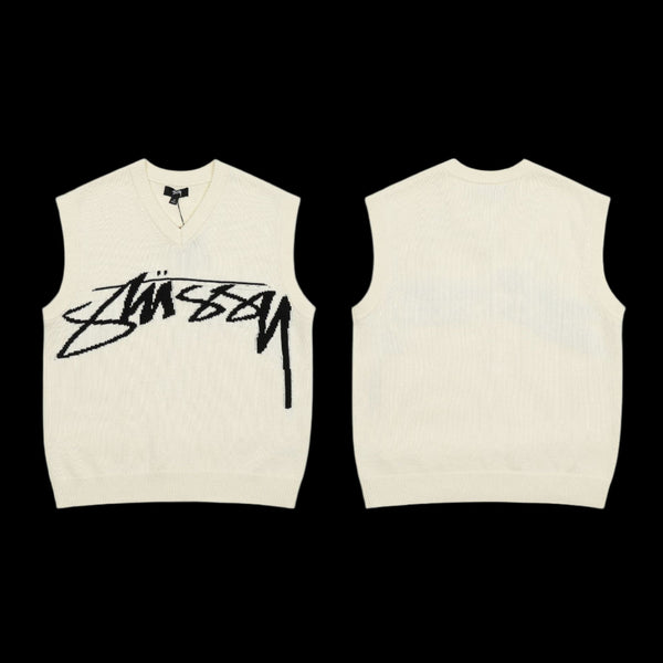 Stussy vest unisex "Cream"