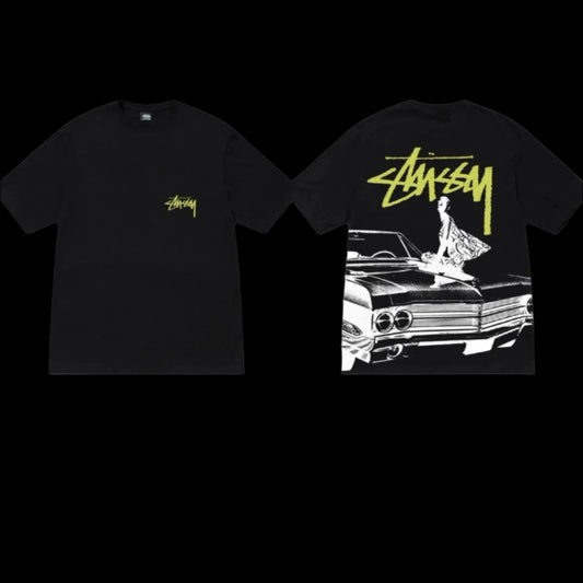 Stussy t-shirt "Black/green"