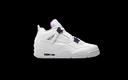 Purple Metallic Jordan 4s