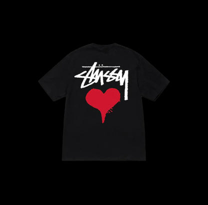 Stussy heart T-shirts