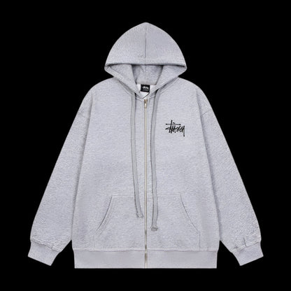 Basic Stussy hoodies zip-up