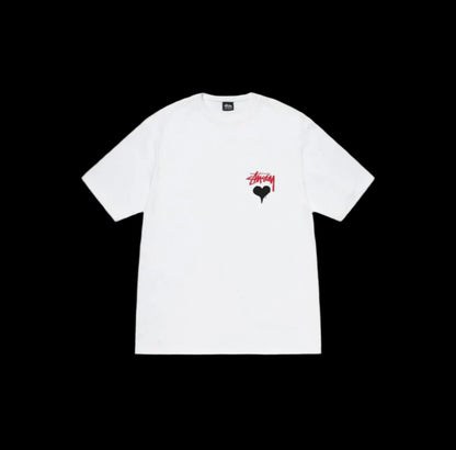 Stussy heart T-shirts