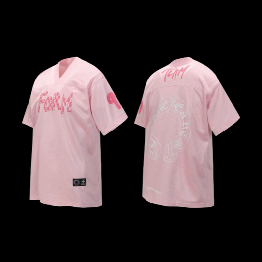 Chrome Hearts Short Set Pink