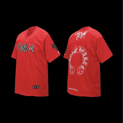 Chrome Hearts Short Set Red