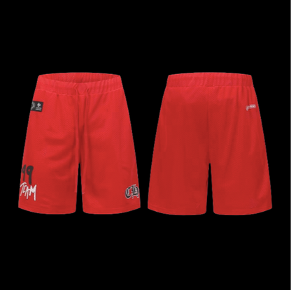 Chrome Hearts Short Set Red