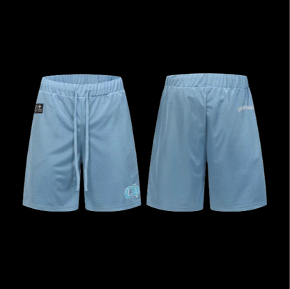 Chrome Hearts Short Set Blue