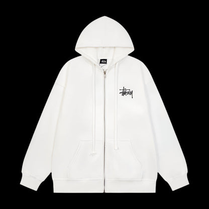 Basic Stussy hoodies zip-up