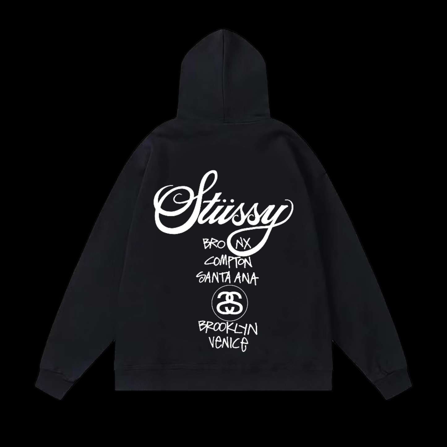 Stussy fancy hoodie 'black'