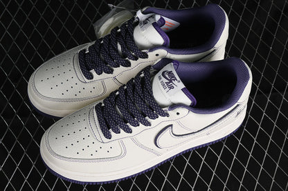 Nike air force 1 X Stussy 'white/purple'