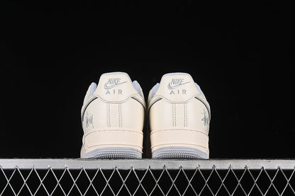 Nike air force 1 X Stussy 'white/lightblue'