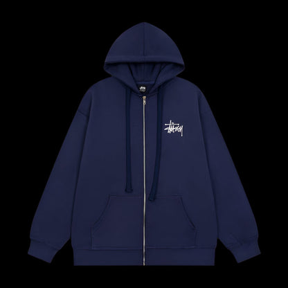Basic Stussy hoodies zip-up